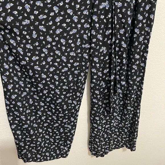 Madewell Ruffle Sleeve Tie Waist Jumpsuit Size Small in Baby's Breath - Picture 9 of 12